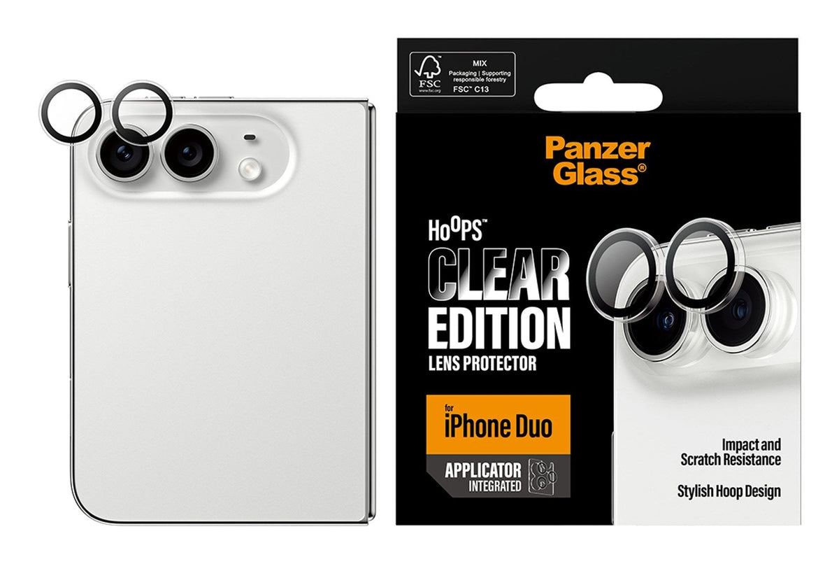 Panzerglass Hoops Camera Prot Iphone Duo Transpare