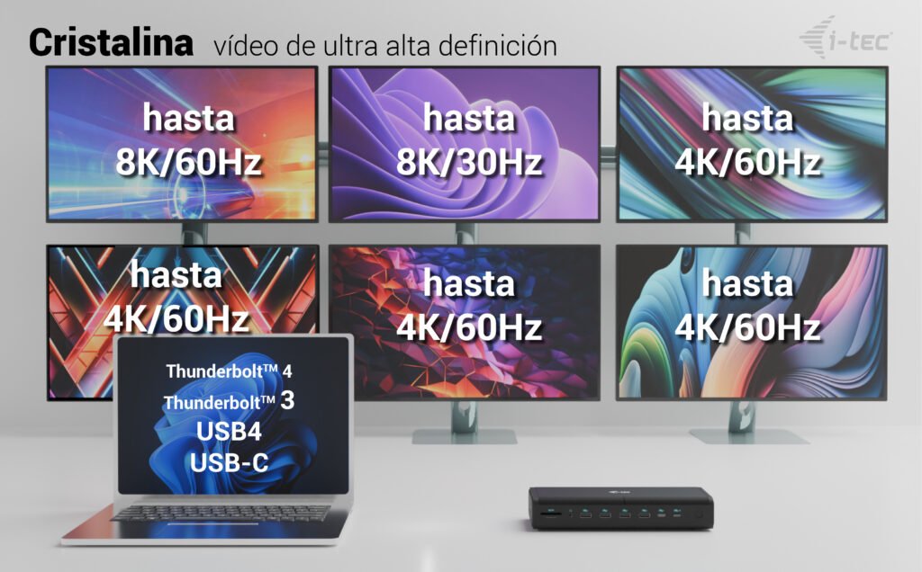 EAN 8595611706929 - i-tec CA6MONITORDOCKPD base para portátil y replicador de puertos Alámbrico USB 3.2 Gen 1 (3.1 Gen 1) Typ imagen 7