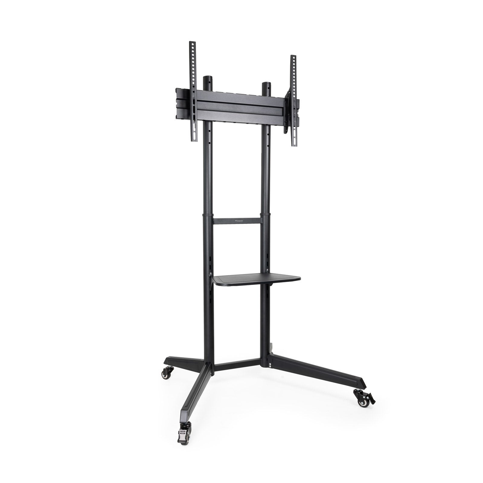 Tooq Ramses Soporte De Suelo Con Ruedas Para Pantallas 37" A 70" - Bloqueo De Ruedas - Estante - Gestion De Cables -
