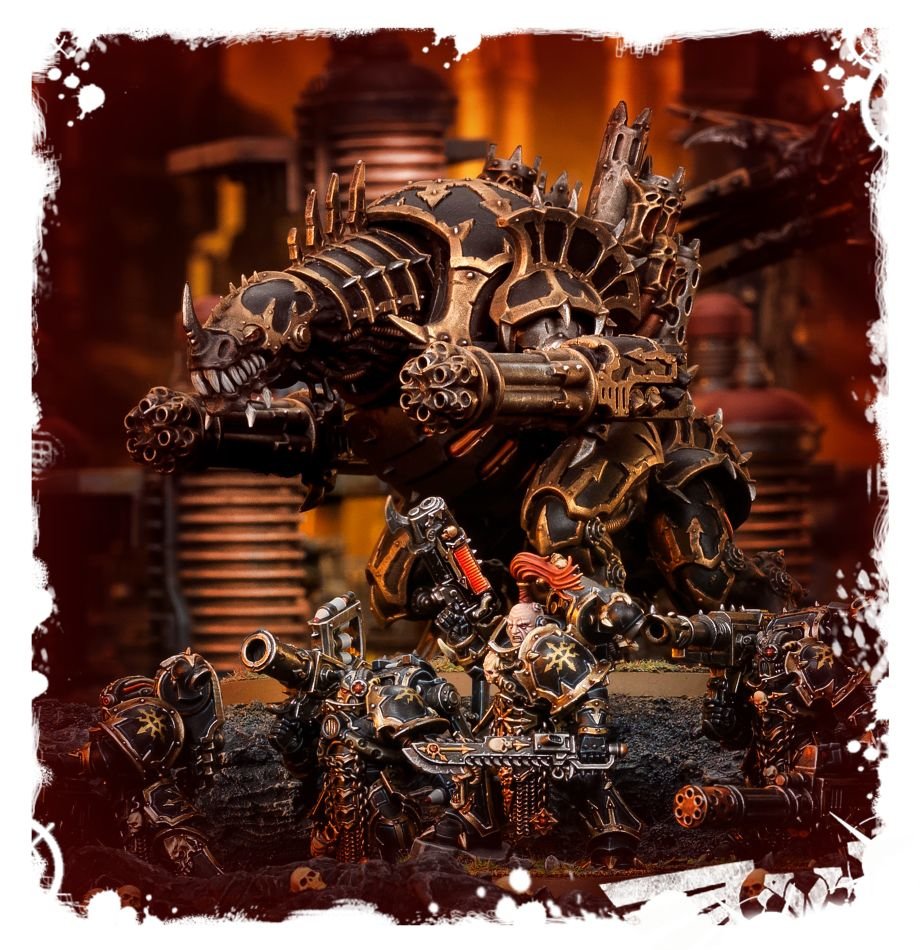 Warhammer 40k - Space Marine Du Chaos Forgefiend