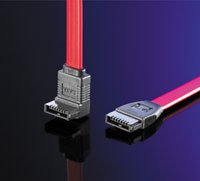 Roline Internes Hdd-Cable Sata 3,0 Gbit S Gewinkelt 0,5m
