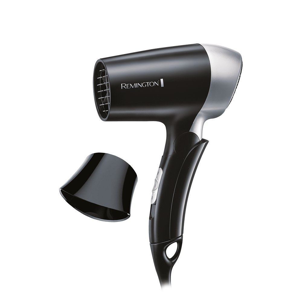 EAN 4008496750016 - Remington D2400 secador 1400 W Negro, Plata imagen 1