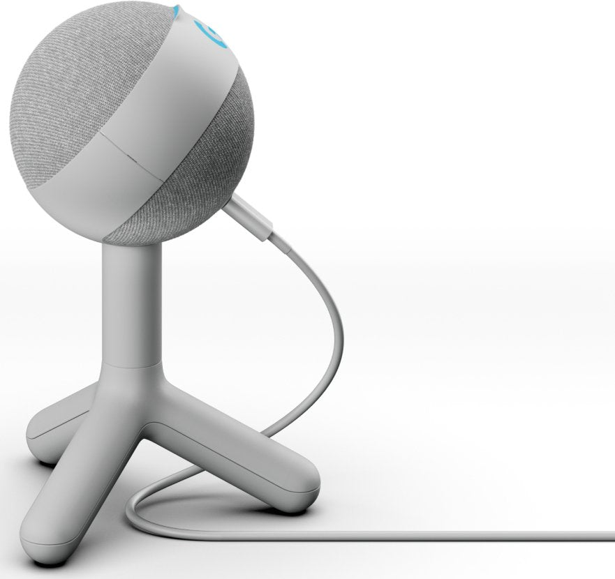 Micrófono Logitech G Yeti Orb,  Condensador Rgb Con Lightsync Para Gaming, Micrófono Usb Para Streaming, Cardioide, Plug And Play Usb Para Pc/Mac - Blanco