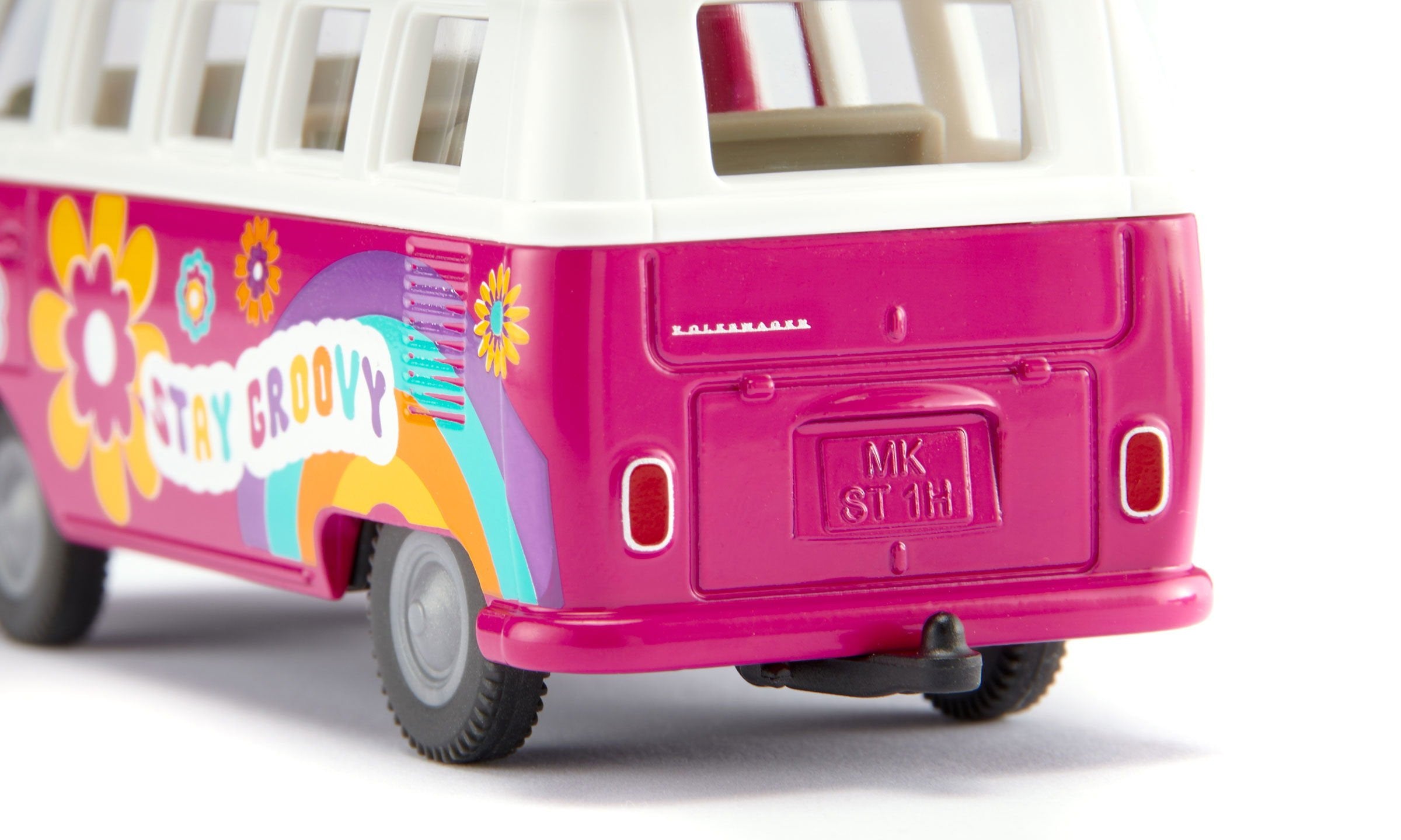 EAN 4006874023646 - Siku VW T1 Samba Modelo a escala del minibus "Samba Bus" Previamente montado 1:50 imagen 5