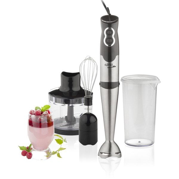 Batidora Gallet Naucelle Mix 435  De Inmersión 500 W Negro, Acero Inoxidable