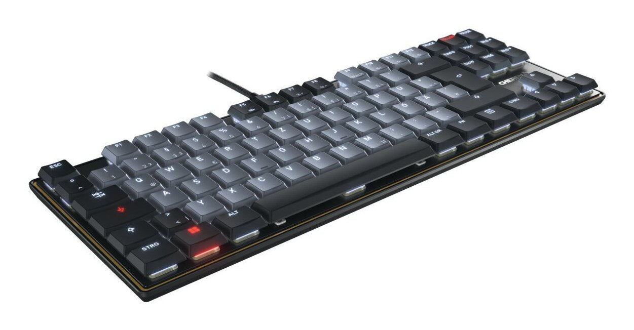 EAN 4025112117282 - CHERRY KC 500 MX LP TKL teclado Hogar / Oficina USB QWERTZ Alemán Negro, Gris imagen 4