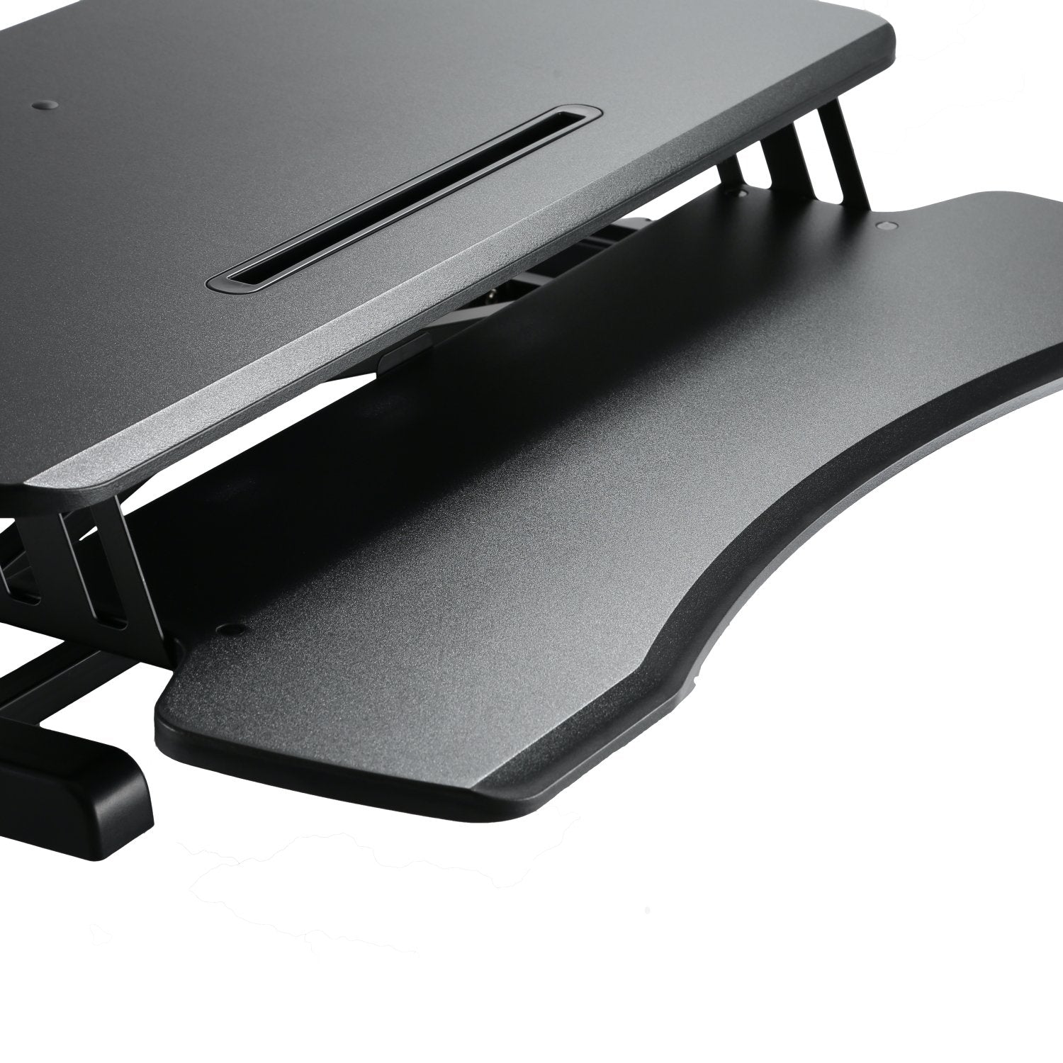Soporte Monitor Ewent C/Bandeja Para Teclado Elevación 10-15cm