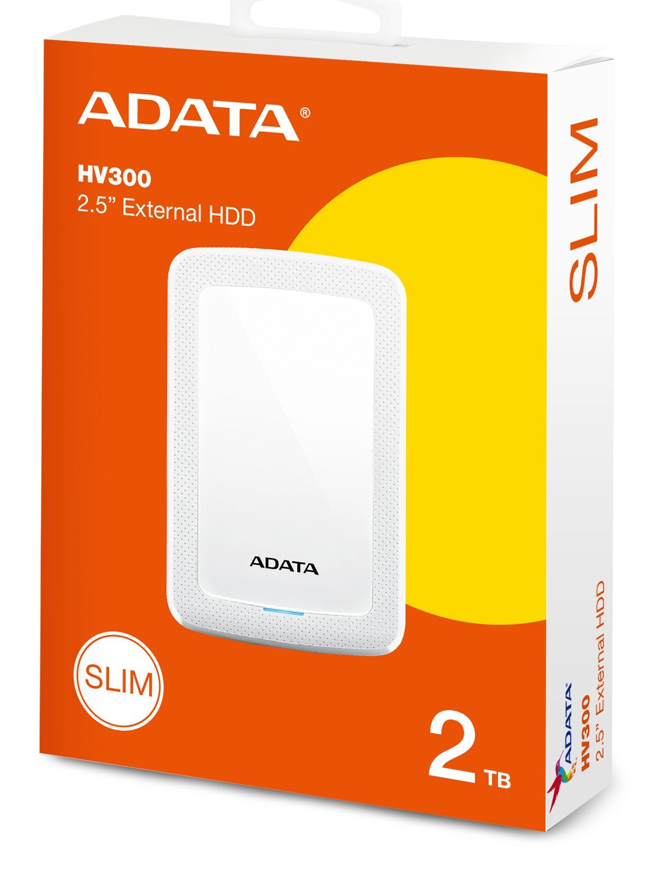 EAN 4713218465023 - ADATA HV300 disco duro externo 2 TB 2.5" 3.2 Gen 1 (3.1 Gen 1) Blanco imagen 7
