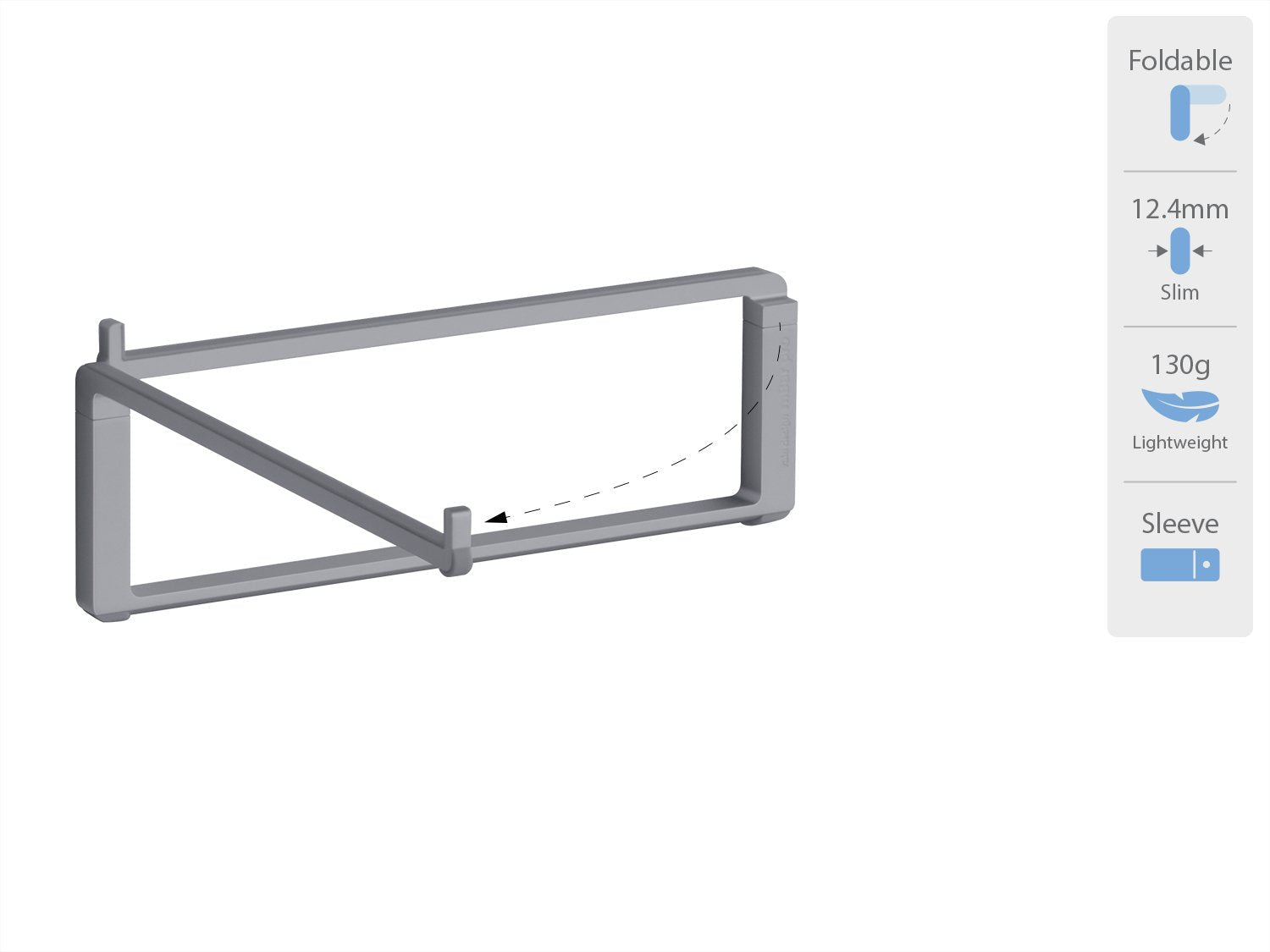 EAN 0891607000902 - Rain Design mBar pro Soporte para ordenador portátil Gris 38,1 cm (15") imagen 7