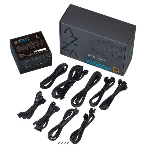 Azza Netzteil 850g Full Modular Atx 3.1, Pcie 5.1 80+Gold