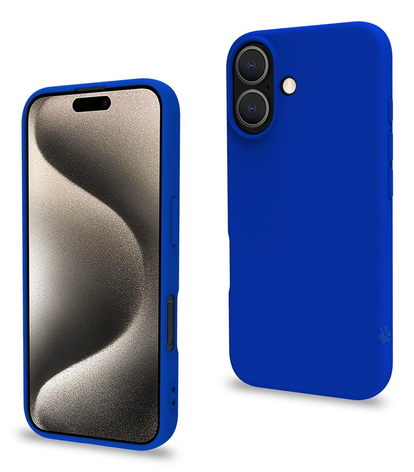 Celly Cromo1078bl Funda Para Iphone 16 (6.1") Azul