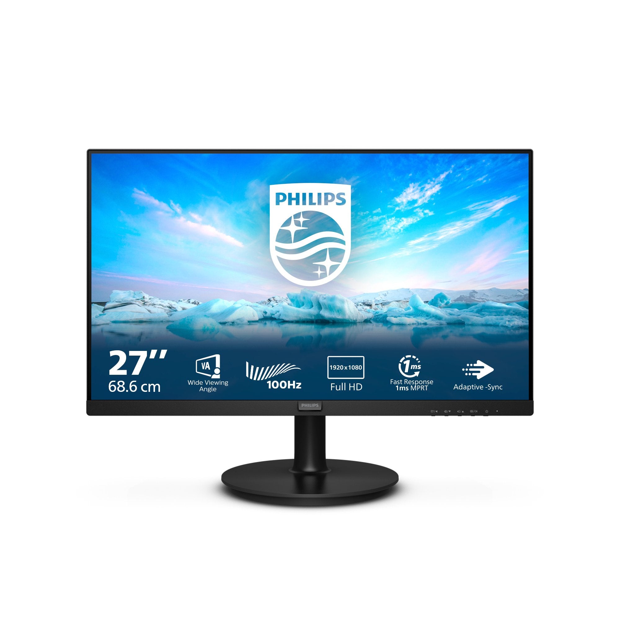 EAN 8712581804374 - Philips V Line 271V8LAB/00 pantalla para PC 68,6 cm (27") 1920 x 1080 Pixeles Full HD LCD Negro imagen 2