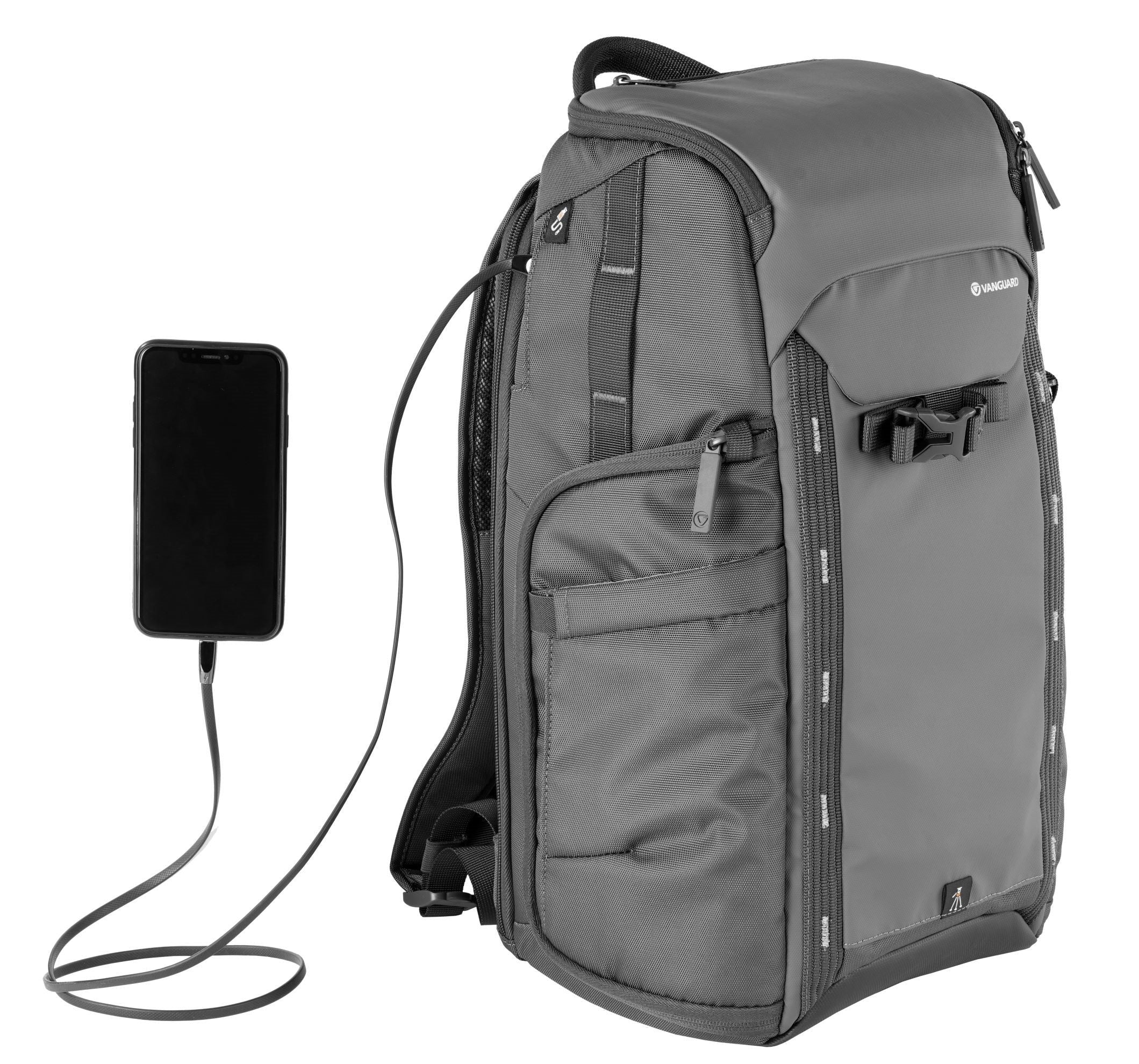 Vanguard Veo Adaptor R48 Grau Rucksack Mit Usb-A