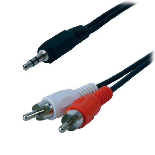 Mcl Cable Audio Stereo 2 X Rca Male (P)