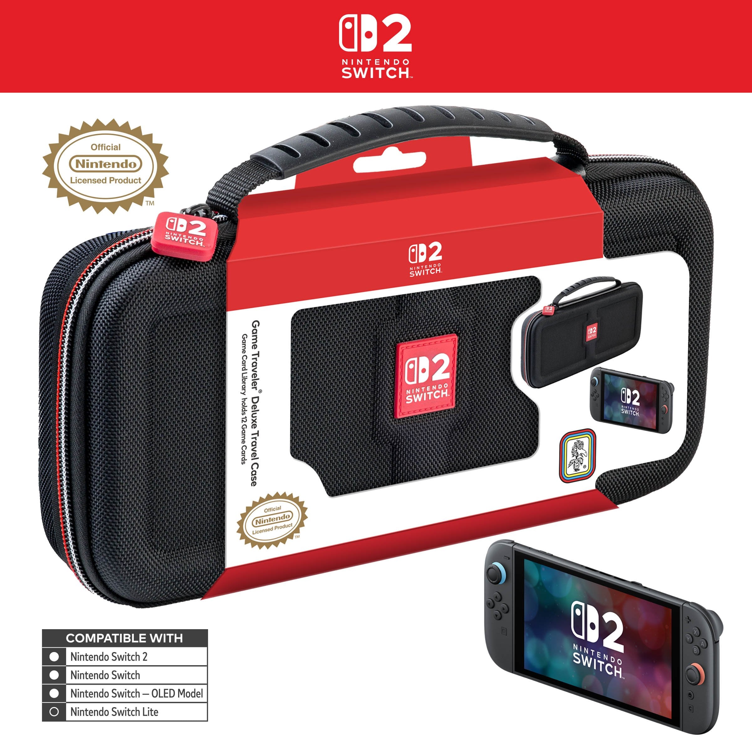 Switch 2 Custodia Official Nintendo Black