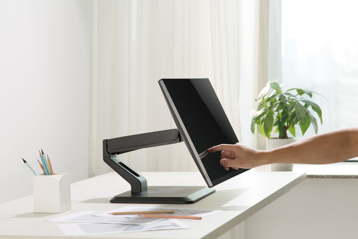 EAN 8716309135221 - Gembird MS-D1ST-01 soporte para monitor 81,3 cm (32") Escritorio Negro imagen 7