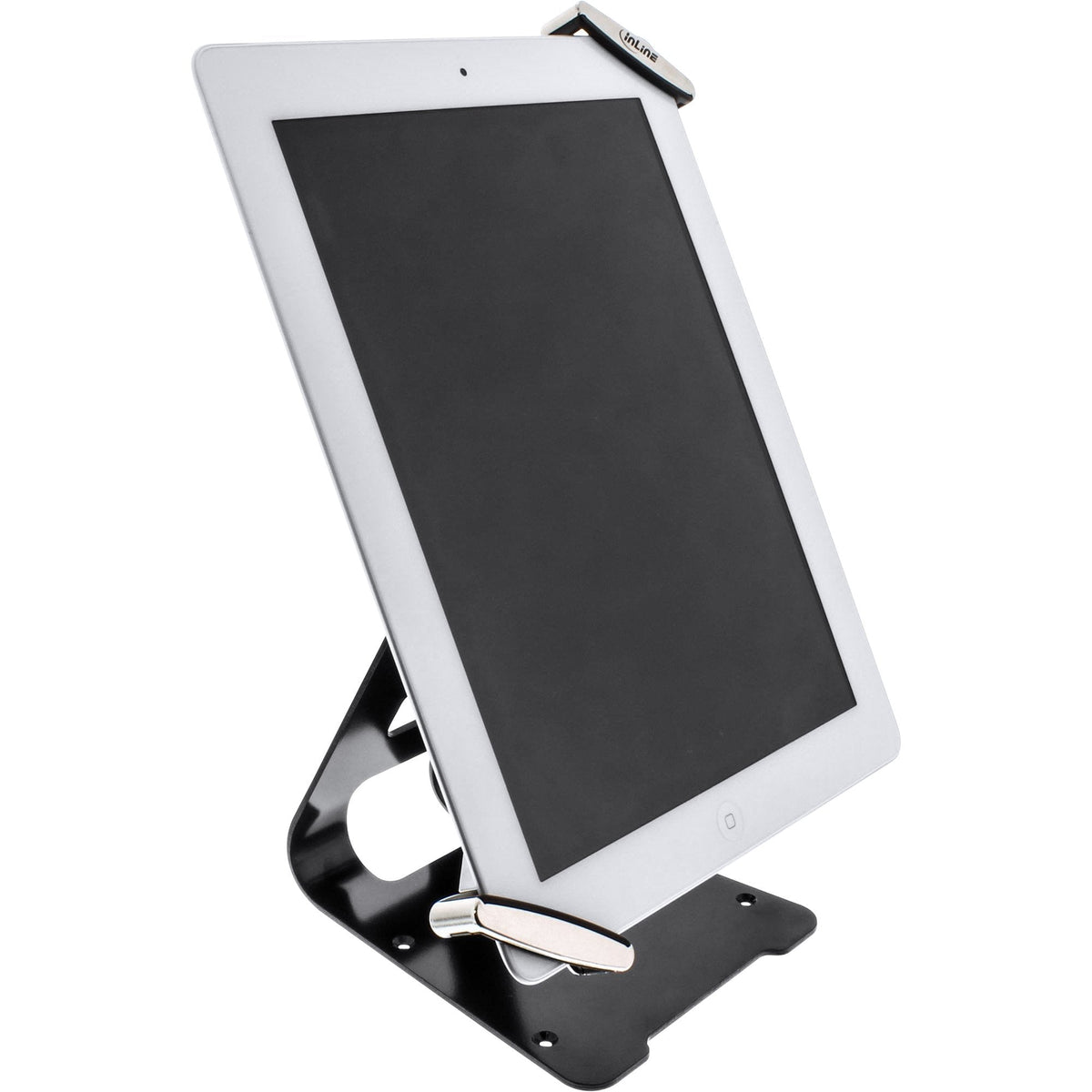 Soporte De Bloqueo Universal Para Tablet Inline Para 7"-10,1" Con Bloqueo De Teclas Diámetro Del Cable 4,4 Mm X 1,5 M