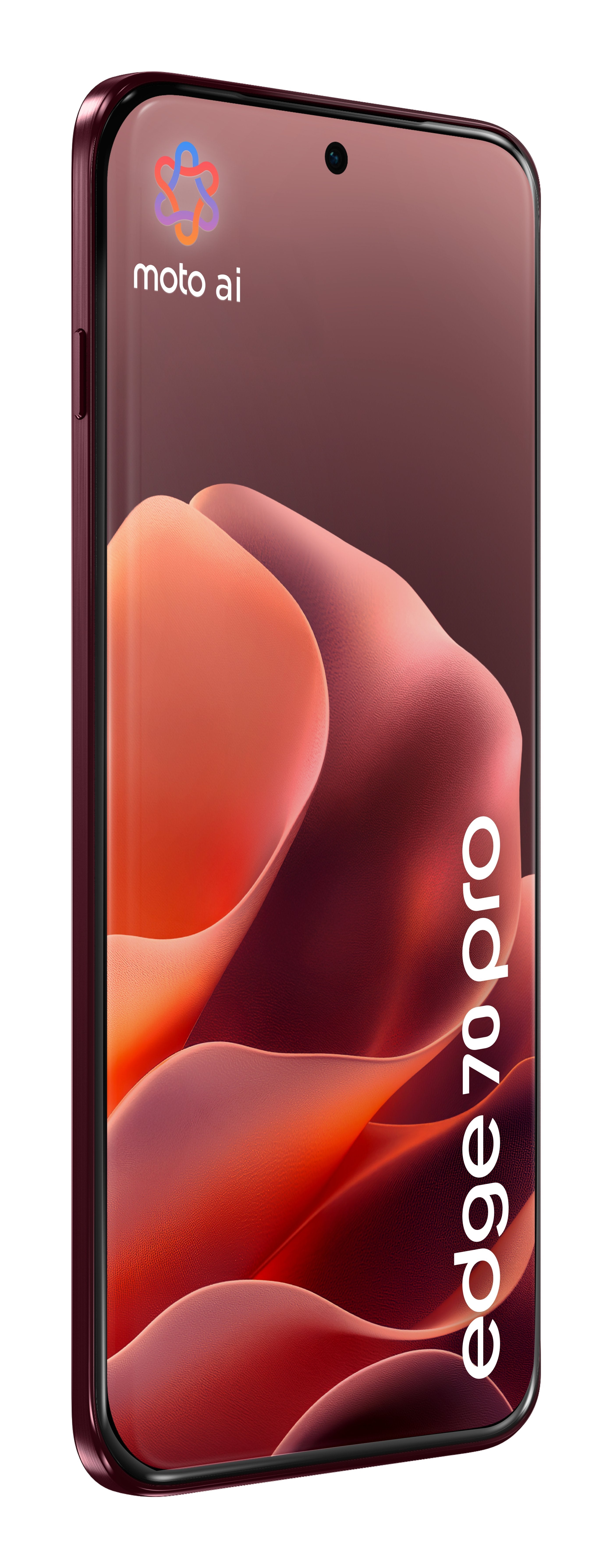 Motorola  Moto Edge 70 Pro 12/512gb Pantone Zinefande Red