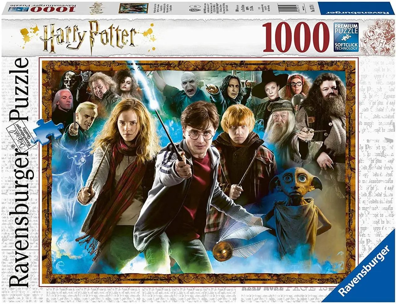 Ravensburger Puzzle El Estudiante De Magia Harry Potter 1000 Piezas 12000463