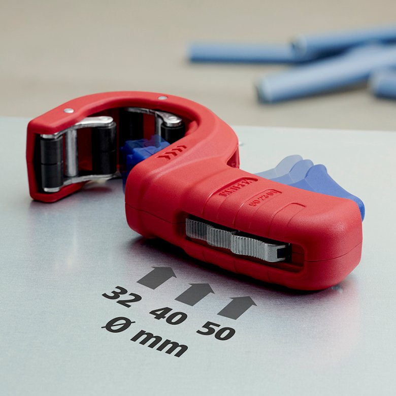 Cortatubos Knipex Dp50 90 23 01 Bk (Rojo Azul) 90 23 01 Bk