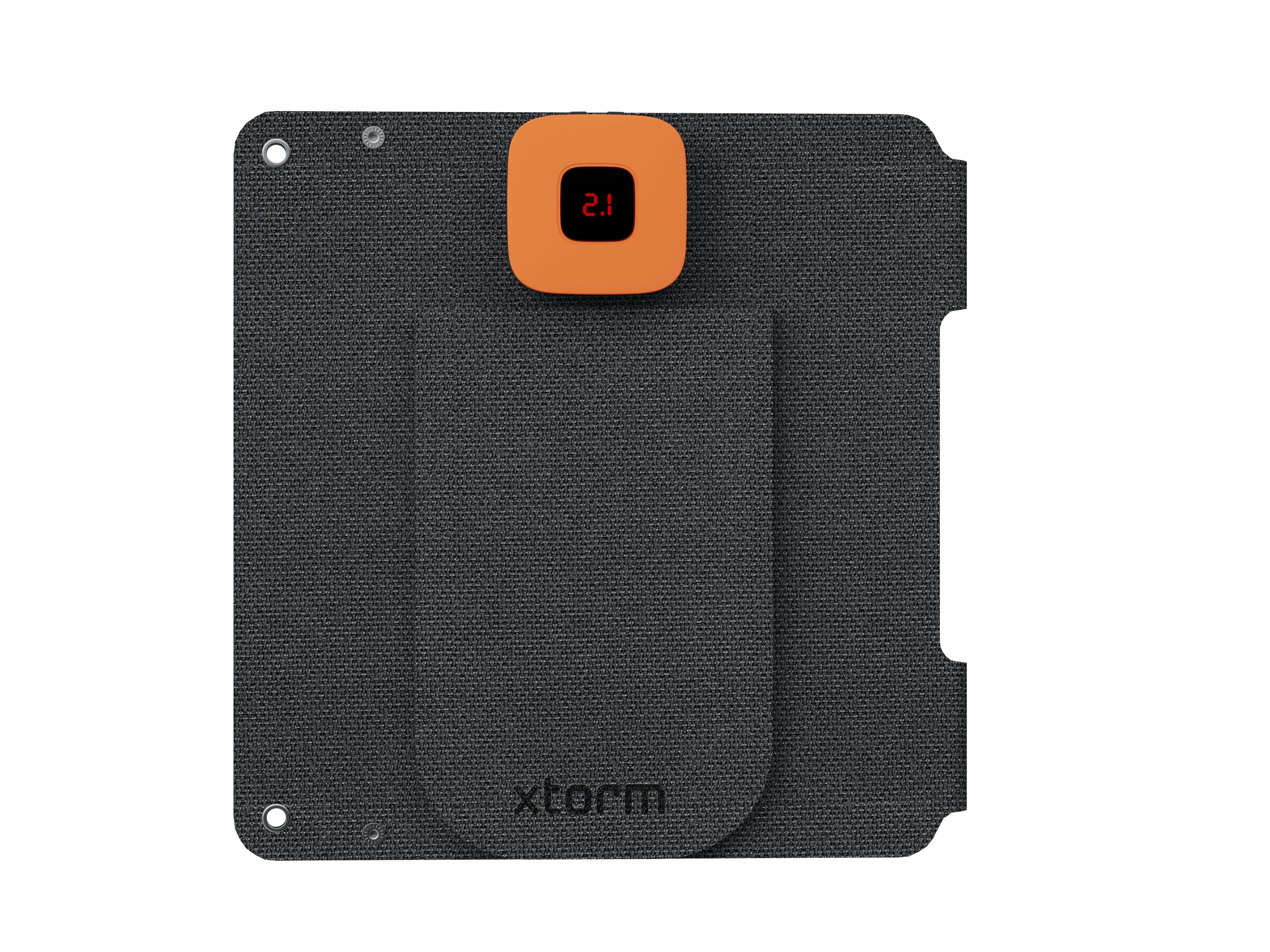 Panel Solar Plegable Xr2s14 14w Negro Xtorm 14w/ Usb-A, Usb-C/ Certificación Ipx4/ Pantalla Lcd