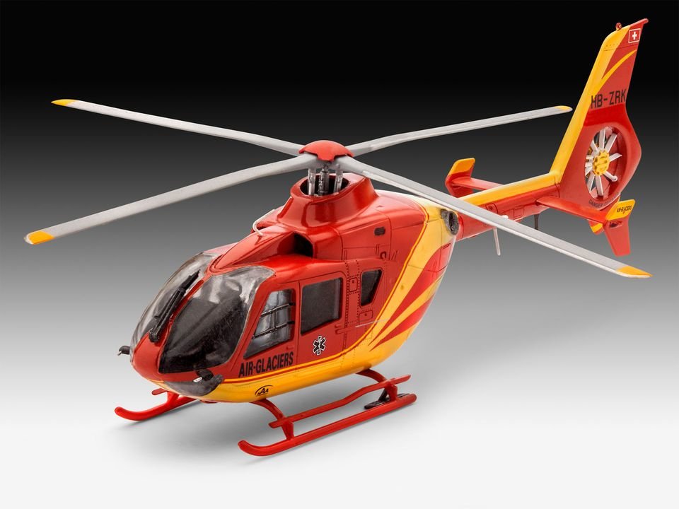 Revell Modellbausatz - Airbus Helicopters Ec135""Air-Glaciers""
