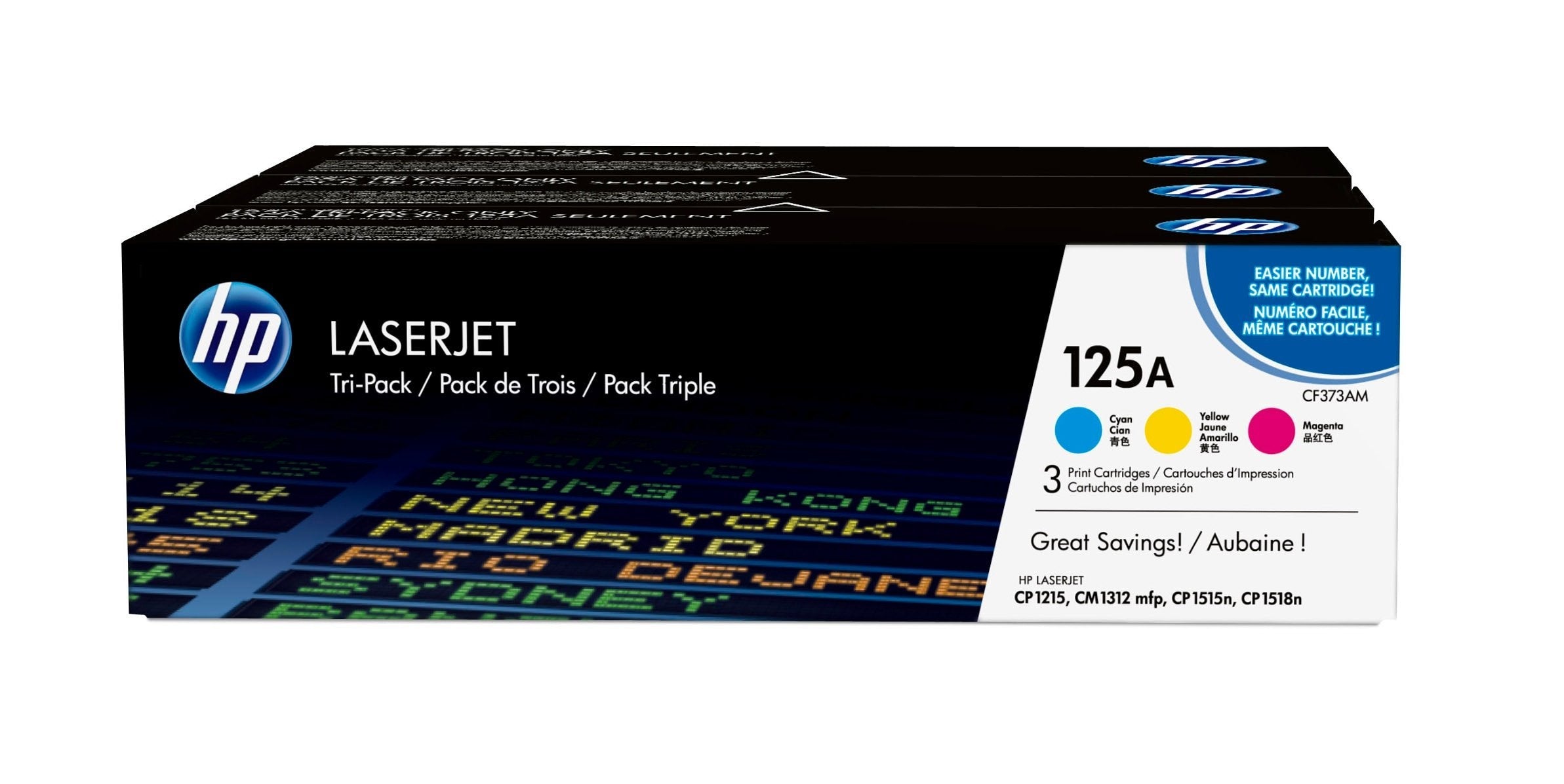 Tóner Original Hp 125a Multipack Cian Magenta Amarillo