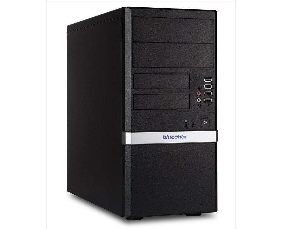 EAN 4250749710302 - bluechip BUSINESSline T3200 Intel® Pentium® Gold G7400 8 GB DDR4-SDRAM 500 GB SSD Windows 11 Pro Mini Tow imagen 1