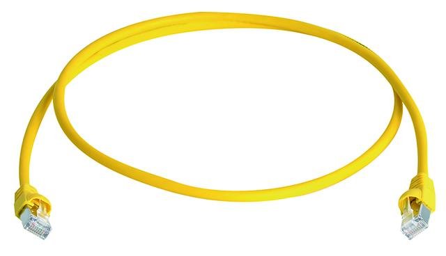 Telegärtner Cable De Red Sftp Cat 6a Amarillo 0,25m