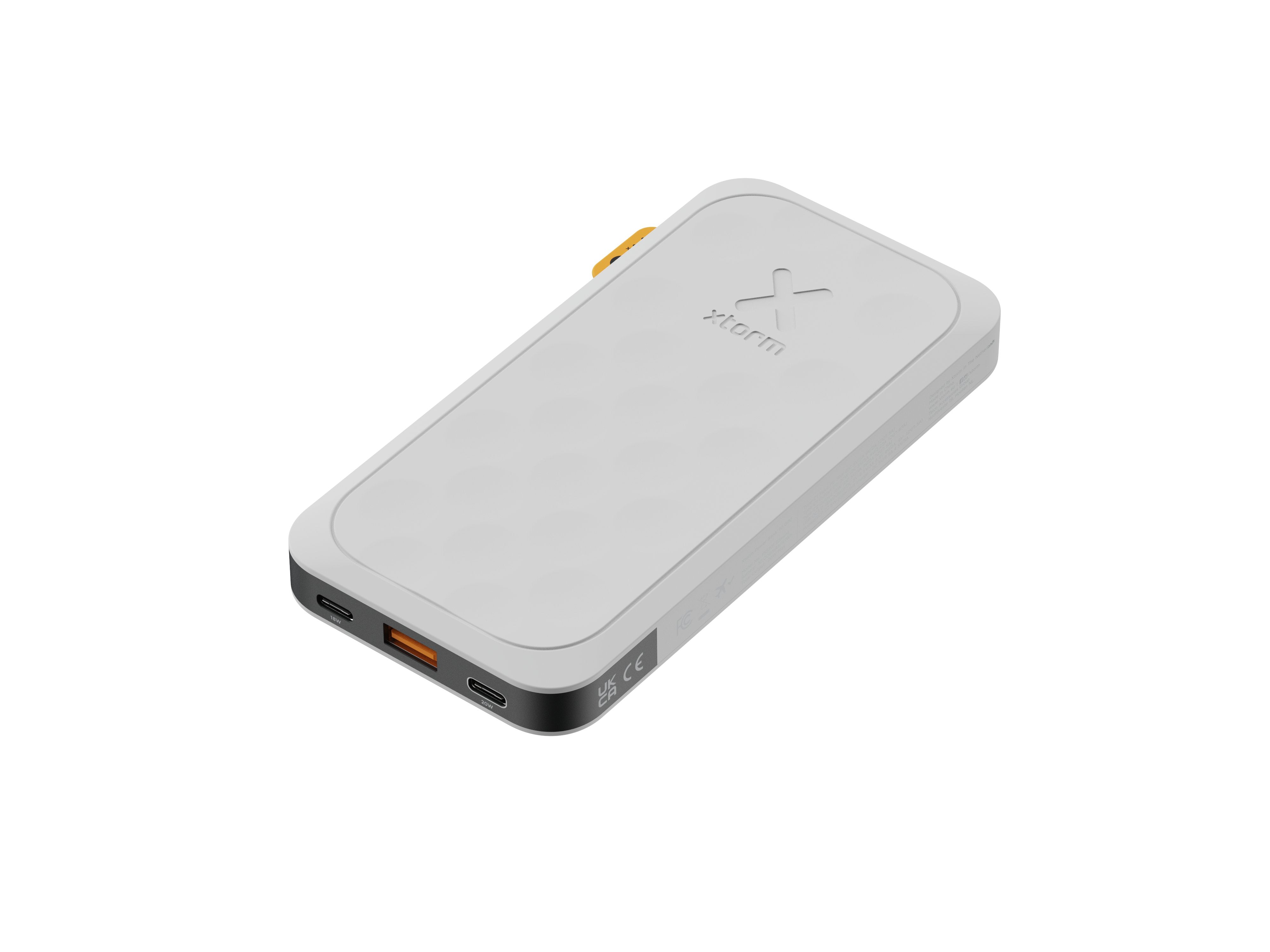 Power Bank Fuel Series Fs-5100 10000mah Blanco Xtorm 10000mah/ Hasta 20w/ 2xusb-C, 1xusb-A/ Lcd