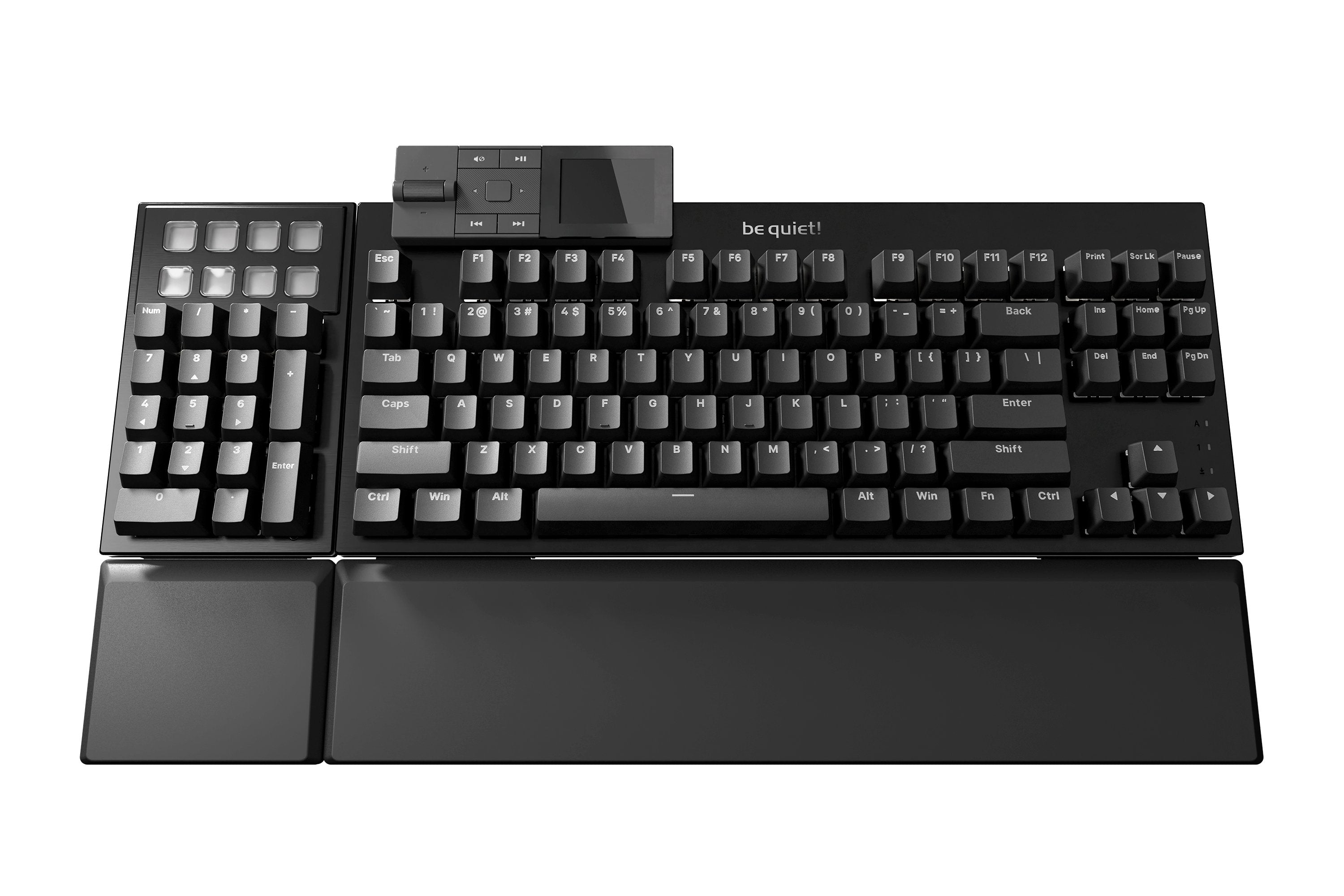 Be Quiet! Dark Mount Silent Linear Us Ansi Teclado Juego Usb Qwerty Inglés De Ee. Uu. Negro