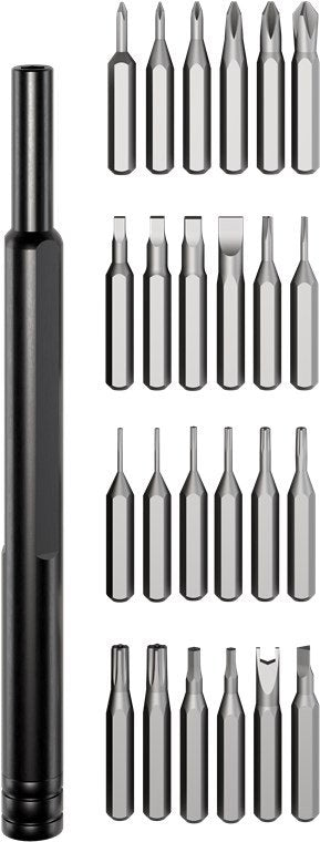 Juego De Destornilladores Con 24 Puntas De Precisión
 Juego De Herramientas De Acero S2 Para Atornillado De Precisión