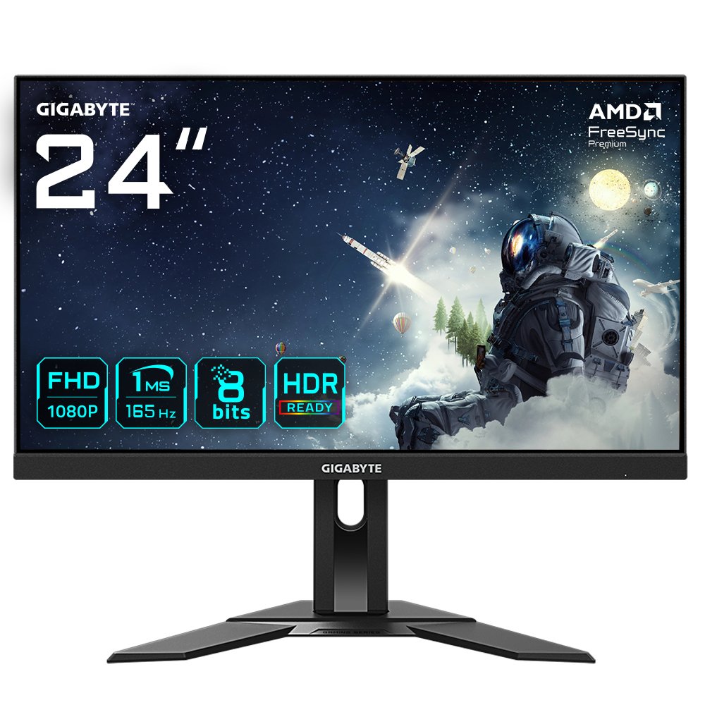 Gigabyte G24f 2 60,5 Cm (23.8") 1920 X 1080 Pixeles Full Hd Led Negro