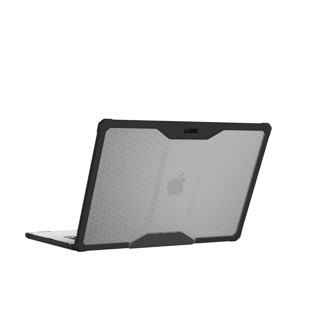Uag Rugged Case For Apple Macbook Air 15" M2 A2941 Plyo Series Clear Carcasa Para Portátil Negro Hielo