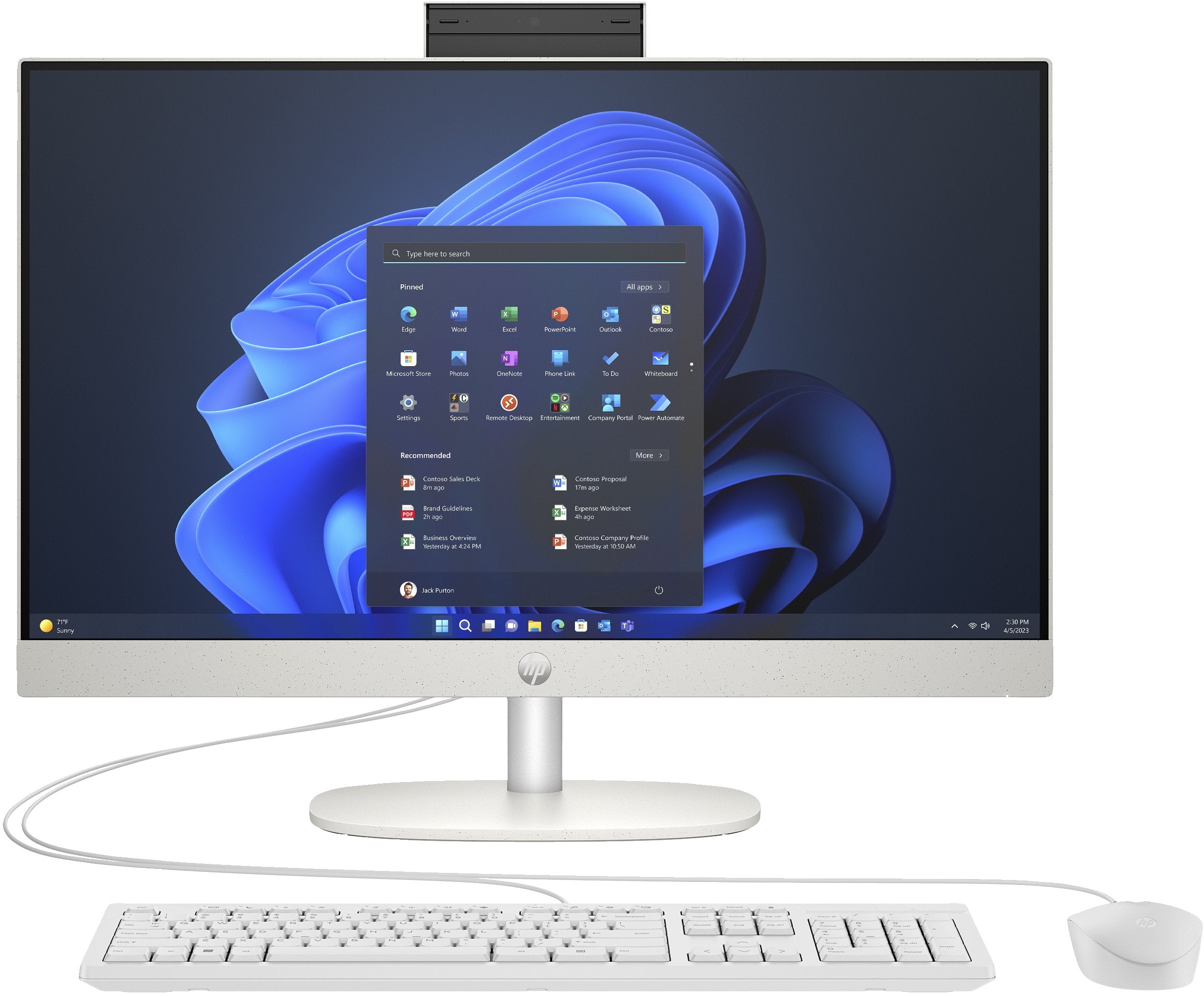 EAN 0198122610624 - HP ProOne 240 G10 Intel® Core™ i5 i5-1335U 60,5 cm (23.8") 1920 x 1080 Pixeles PC todo en uno 16 GB DDR4- imagen 1