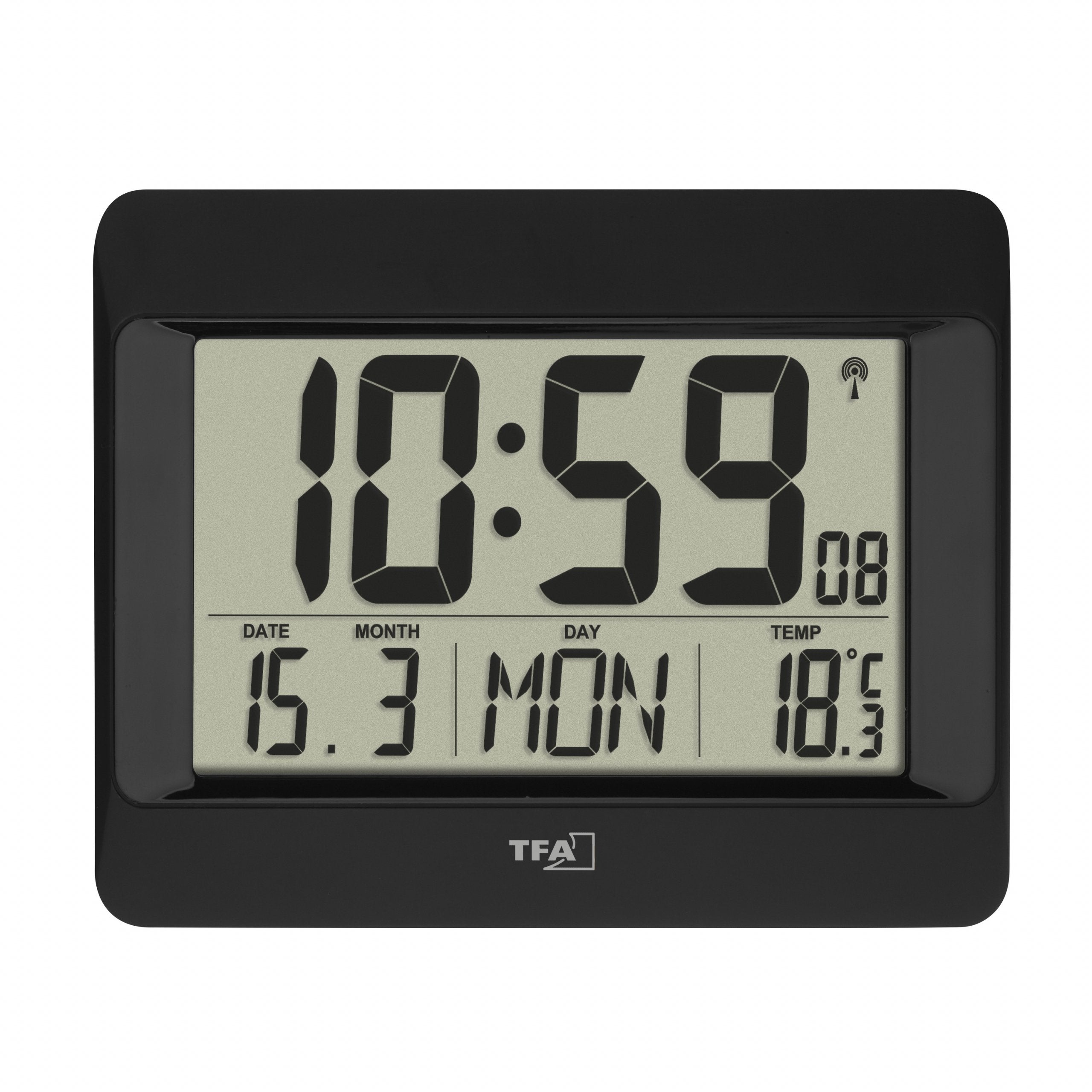Tfa 60.4519.01 Reloj Radiocontrolado Con Temperatura