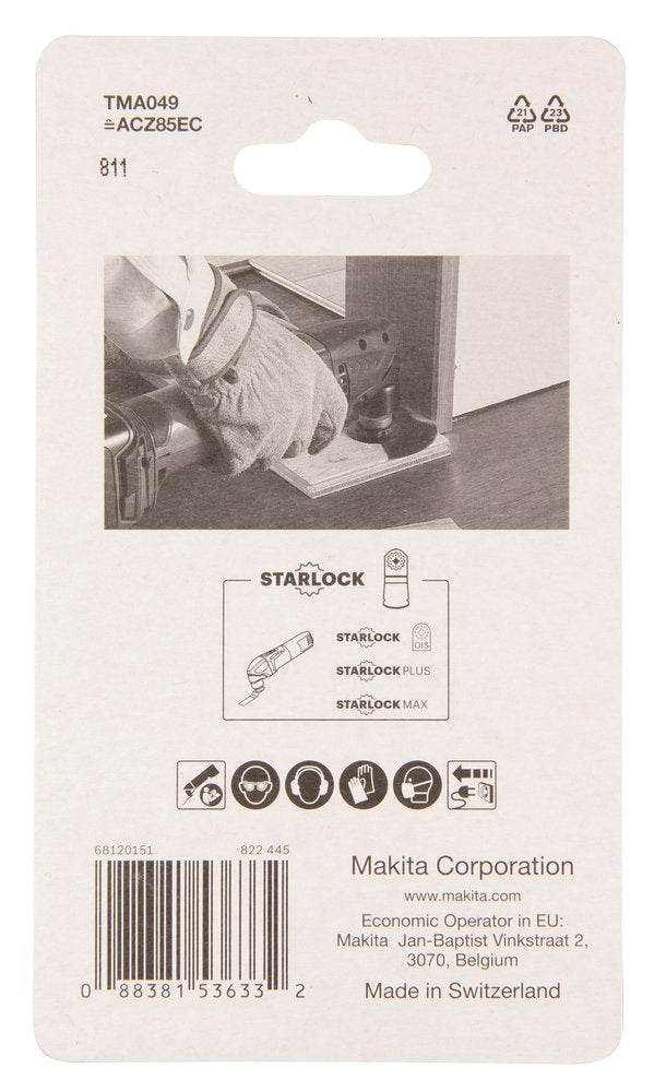 Multitool Segment Saw Blade 85 Tma049