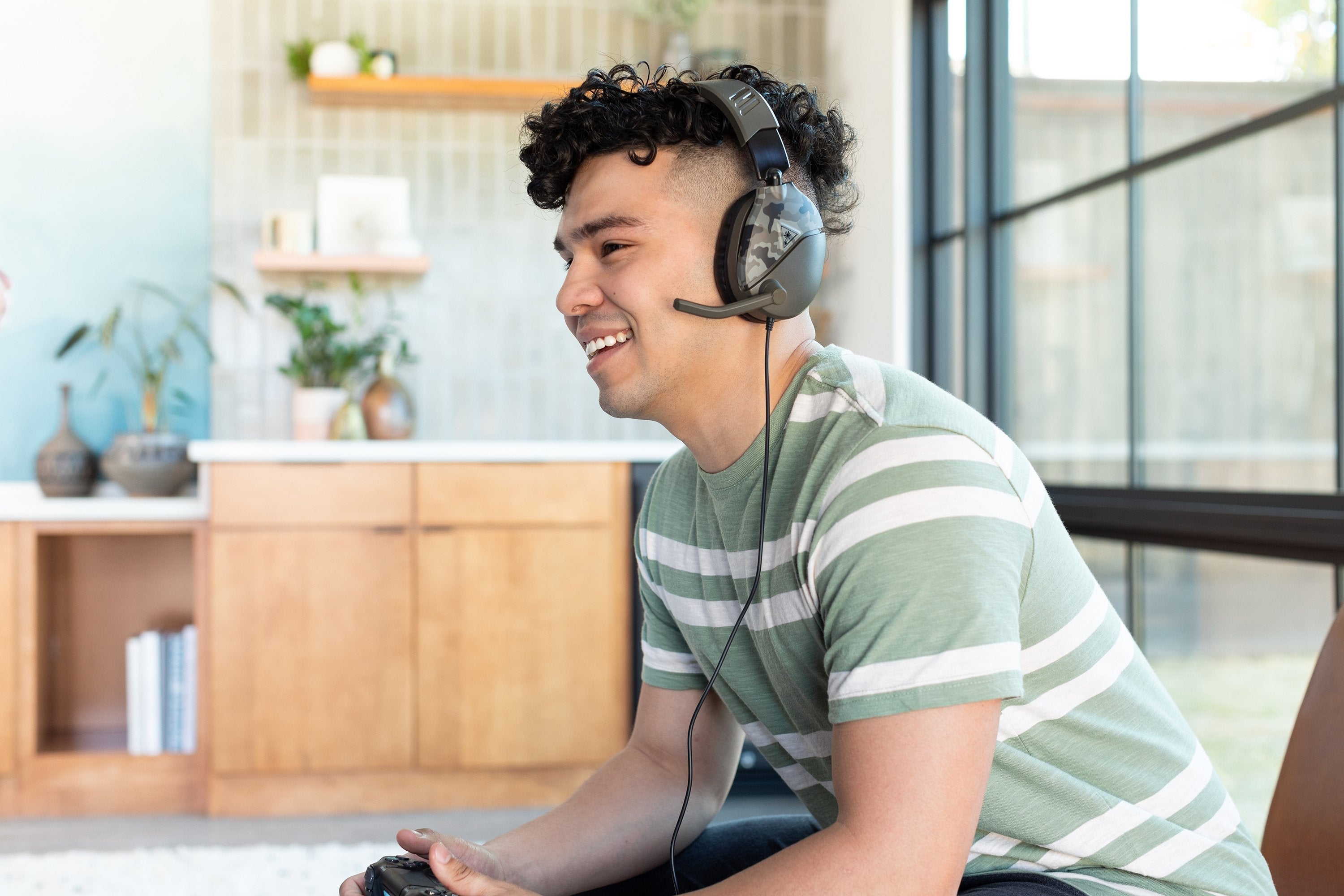 Turtle Beach Recon 70 Camo Verde Over-Ear Stereo Gaming-Headset