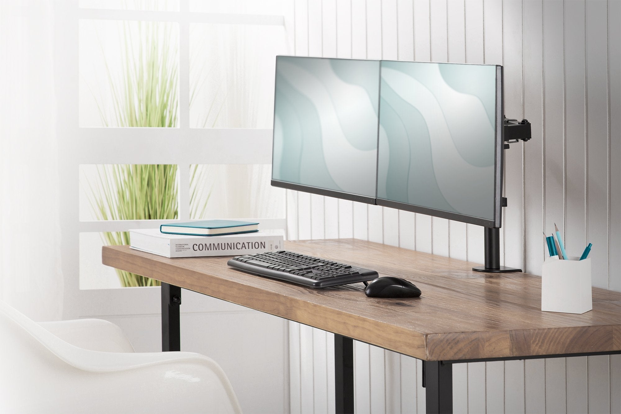 Digitus Da-90400 Soporte De Mesa Para Pantalla Plana 81,3 Cm (32") Abrazadera/Atornillado Negro