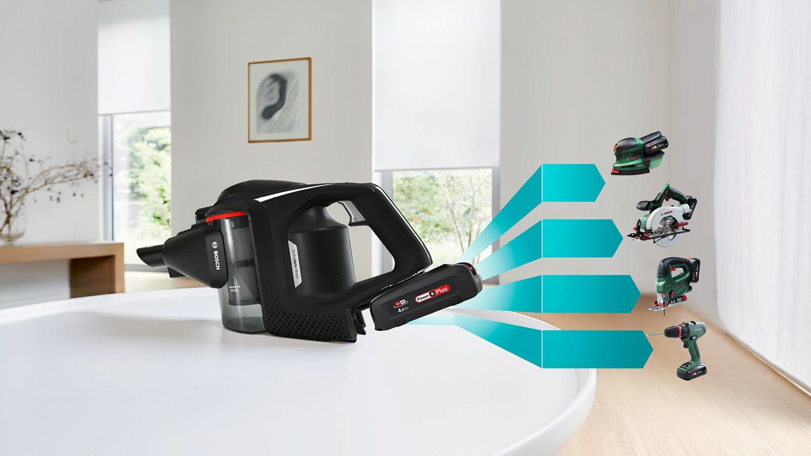 Bosch Unlimited 8 Recharchable Vacuum Cleaner Black