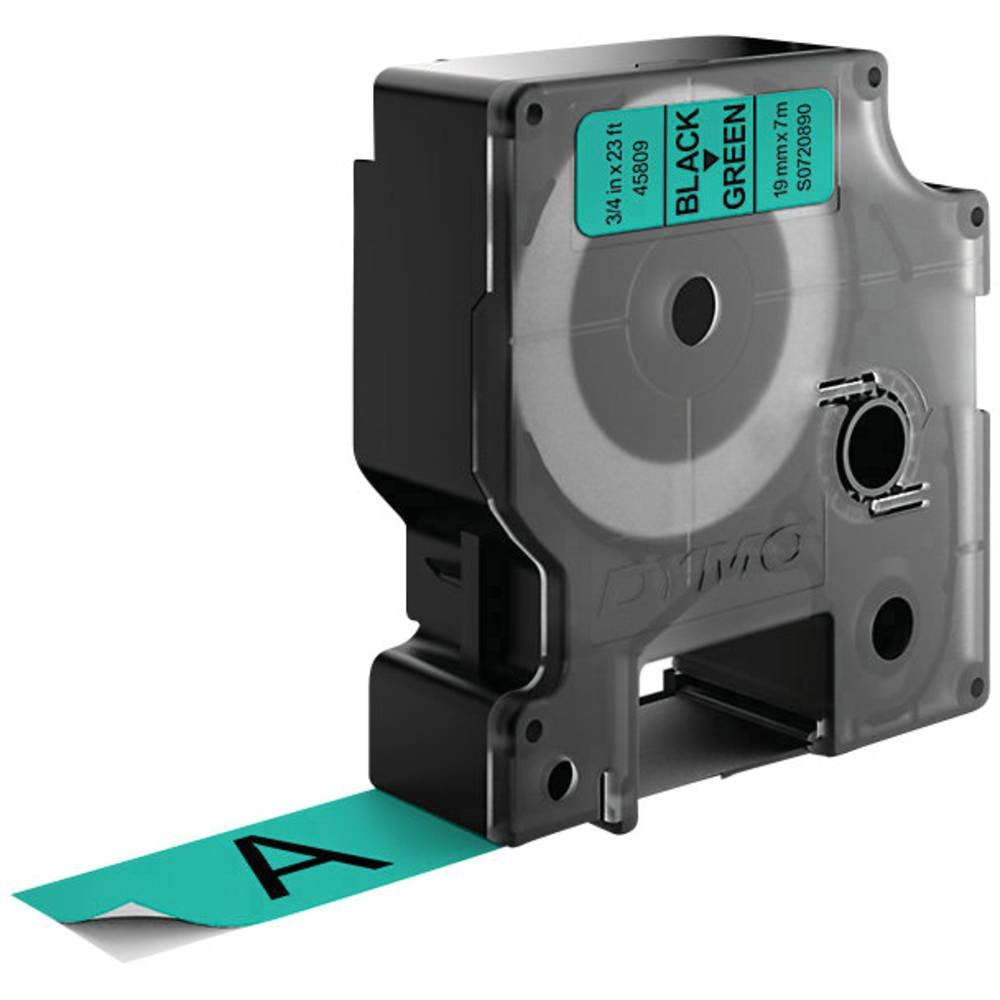 EAN 5411313452199 - DYMO D1 Standard - Black on Green - 19mm cinta para impresora de etiquetas imagen 1