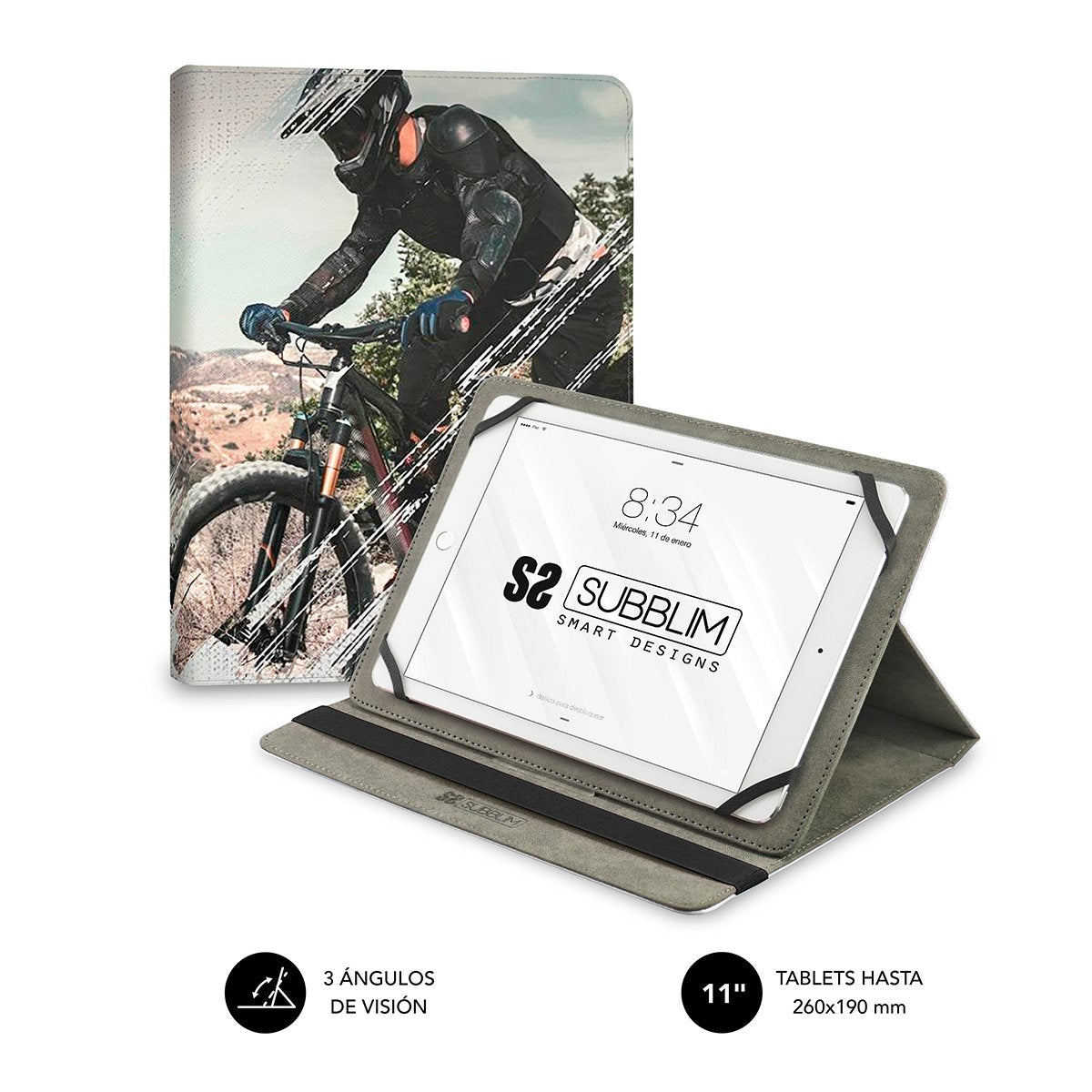 Funda Subblim Trendy Case Biker Para Tablet De 11'