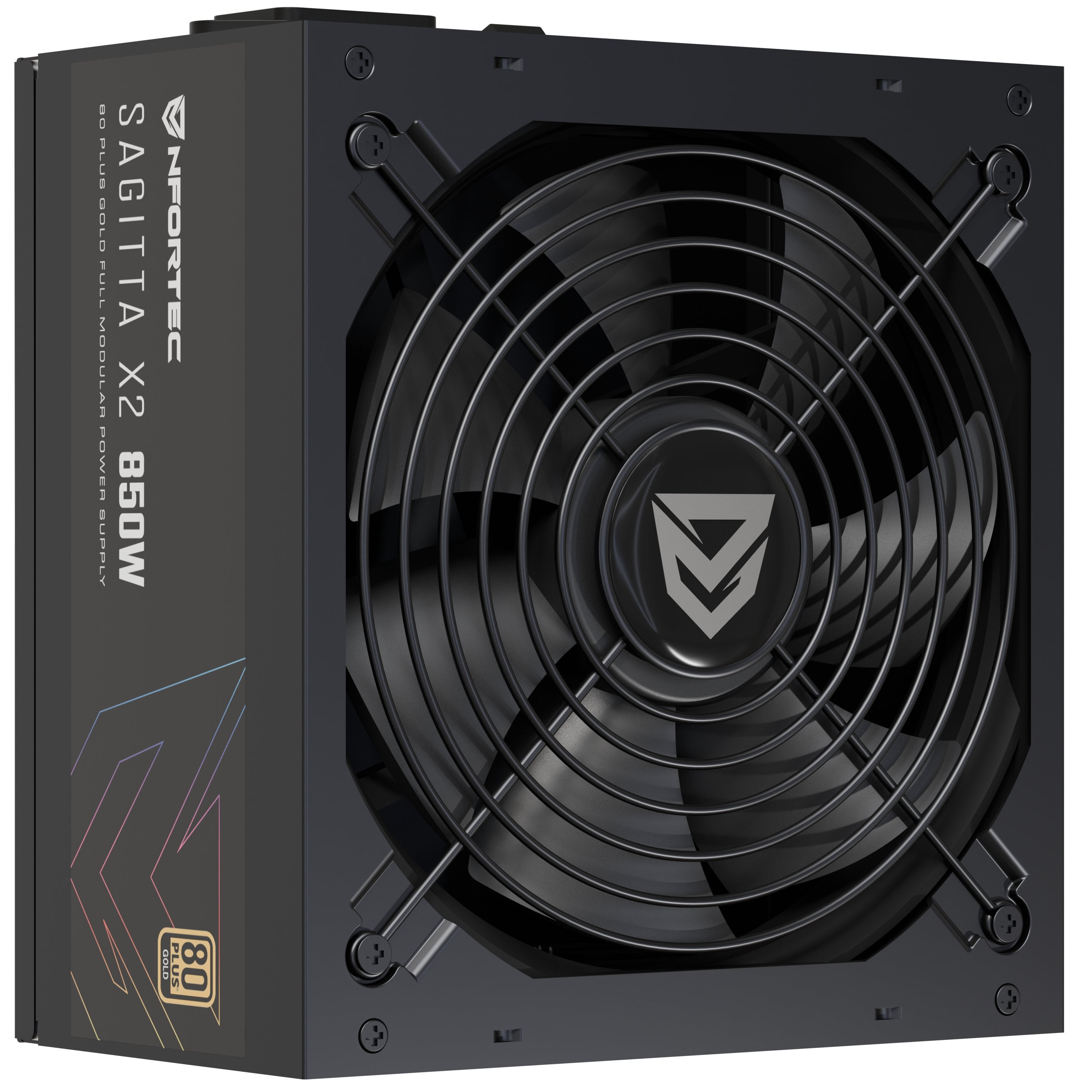 EAN 8435443722240 - Nfortec NF-PSU-SAGITTAX2-FM-850W unidad de fuente de alimentación 20+4 pin ATX ATX imagen 1