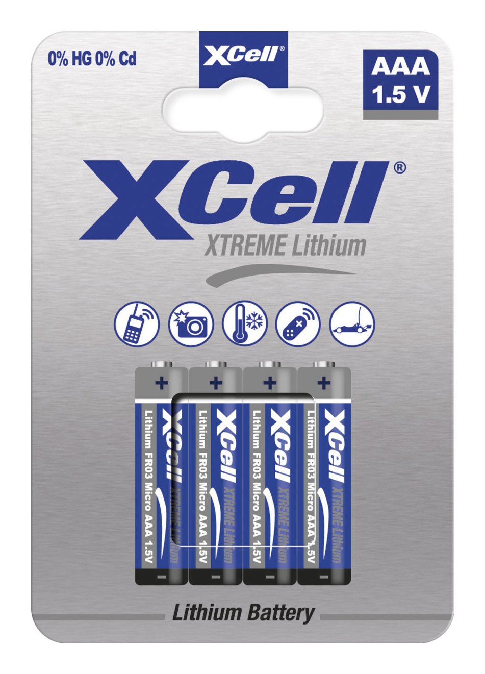 EAN 4042883458741 - XCell 145874 pila doméstica Batería recargable AAA Litio imagen 1
