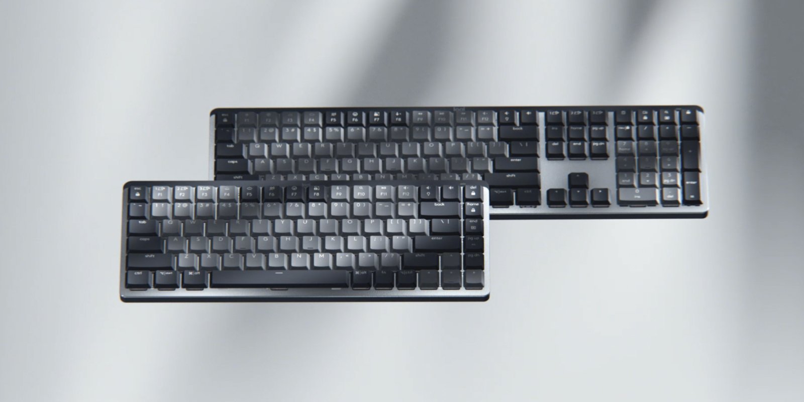 Logitech Master Series Mx Mechanical Mini Teclado Retroiluminación Inalámbrico Bluetooth Le Qwerty Nórdico (Danés/Finés/Noruego/Sueco) Interruptor: Clicky Grafito