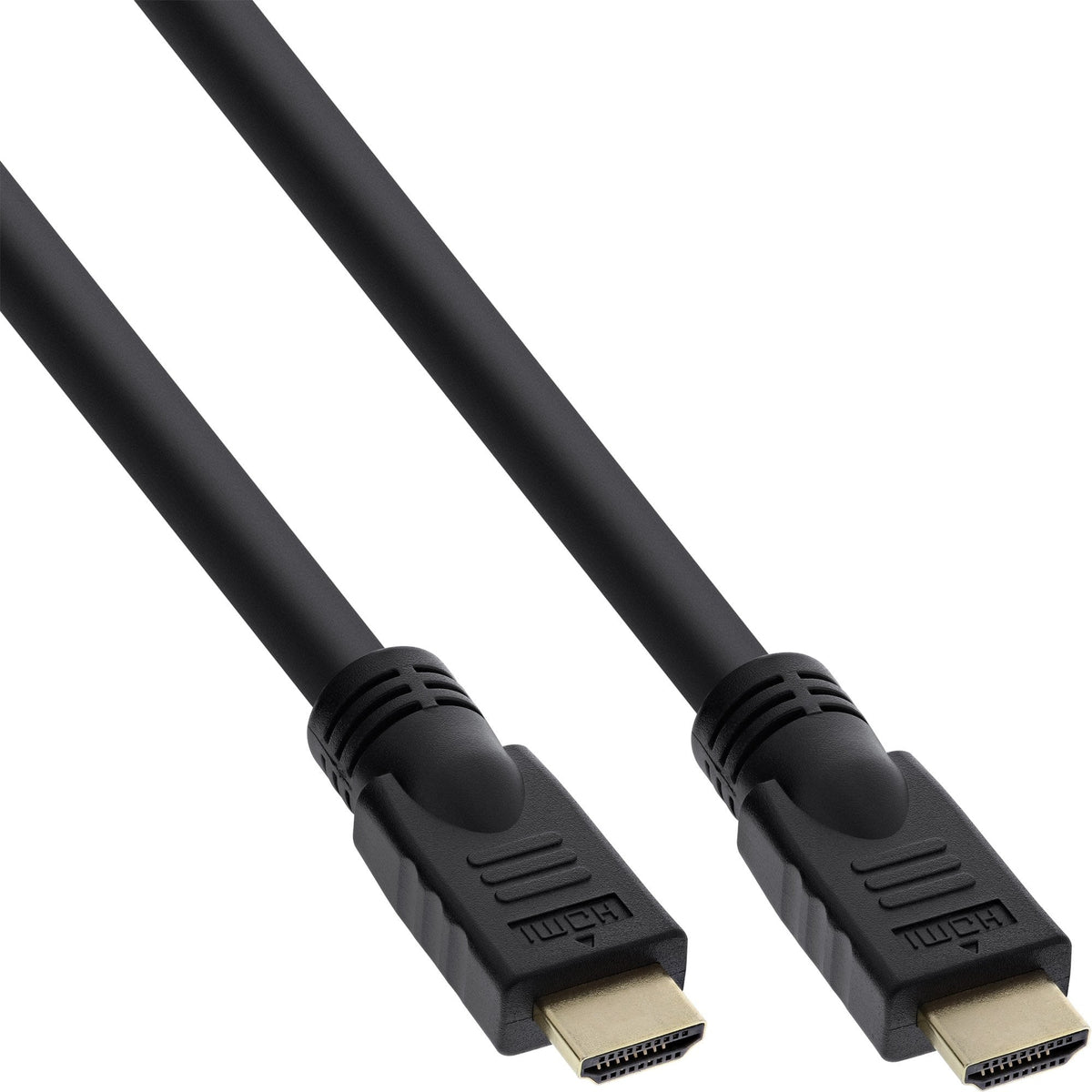 Cable Hdmi De Inline Con Ethernet, 4k2k, M/M, Negro, Contactos Dorados, 10 M
