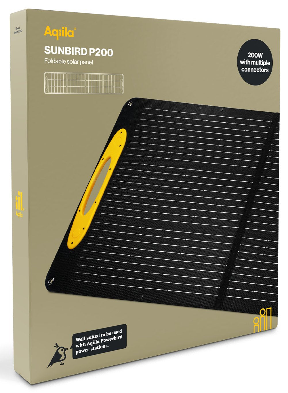 Aqiila Sunbird P56 Solar Charger 56w