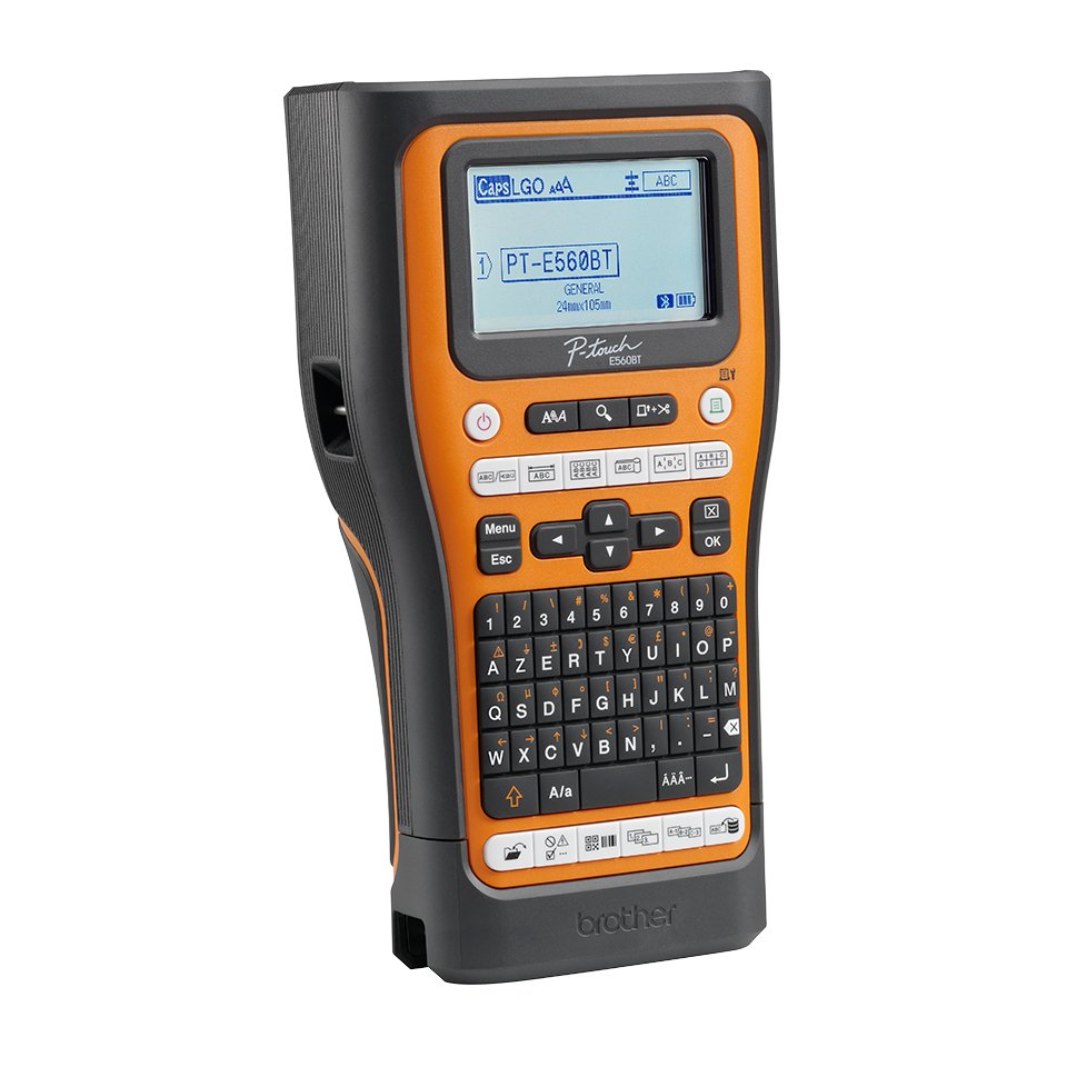 Brother Bluetooth Connectable Electrician Labeller 24mm Max Tape Qwerty Keyboard Delivered With Case And 4 Ribbons