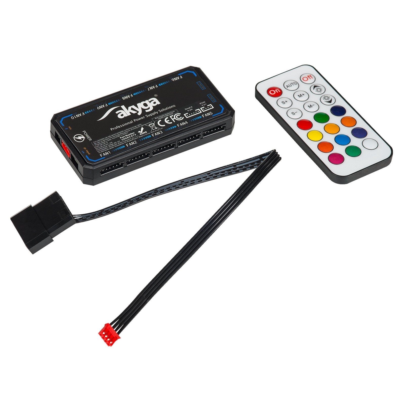 EAN 5901720136084 - Akyga AK-CA-73 parte carcasa de ordenador Universal Controlador RGB imagen 5