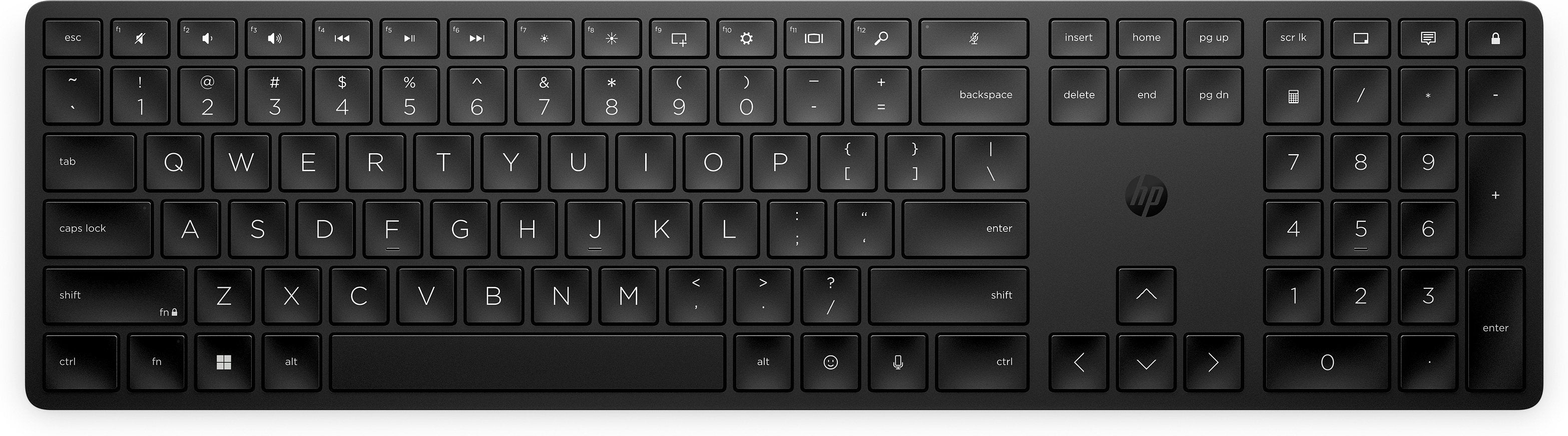 EAN 0196188160763 - HP 455 Programmable Wireless Keyboard teclado Hogar RF inalámbrico Negro imagen 4